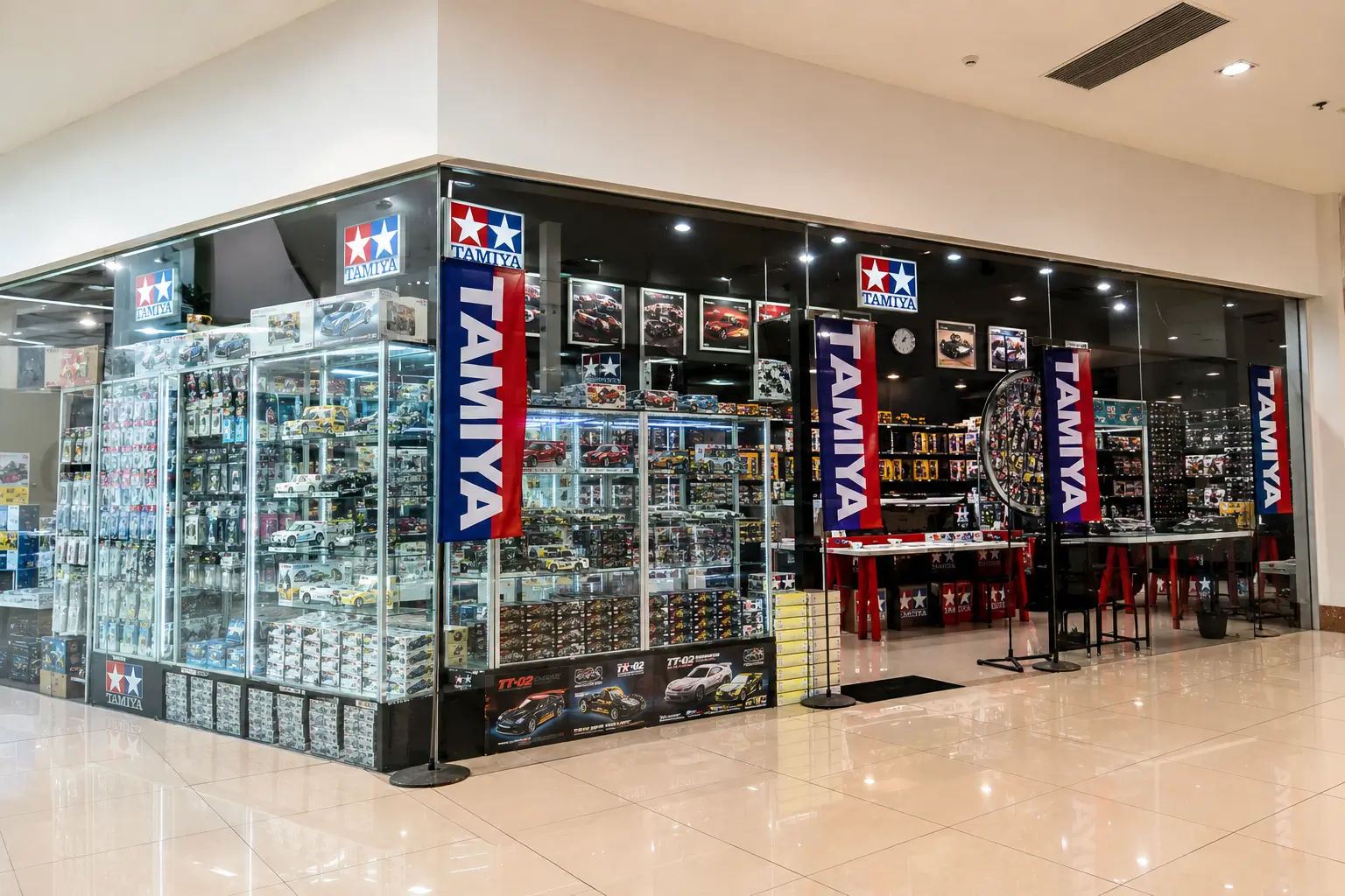 Tamiya Underground Hobby Shop Front